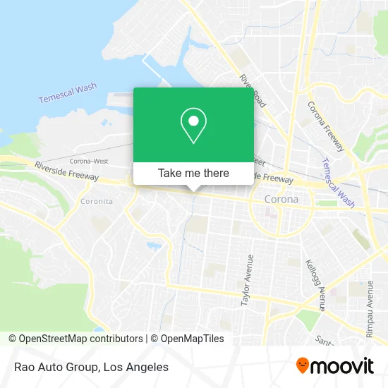 Rao Auto Group map