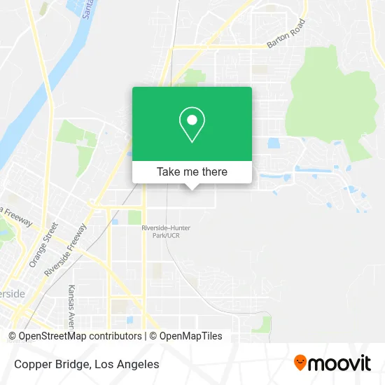 Copper Bridge map