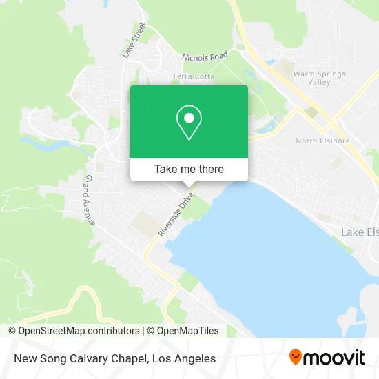 New Song Calvary Chapel map