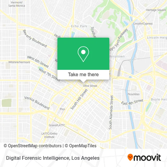 Digital Forensic Intelligence map