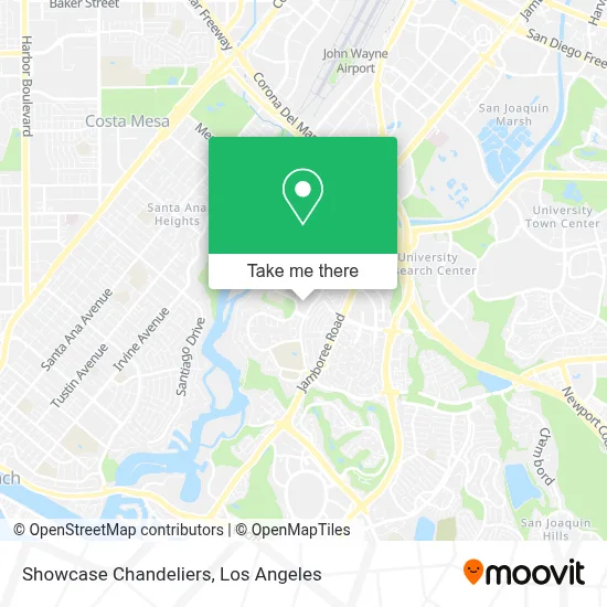 Showcase Chandeliers map