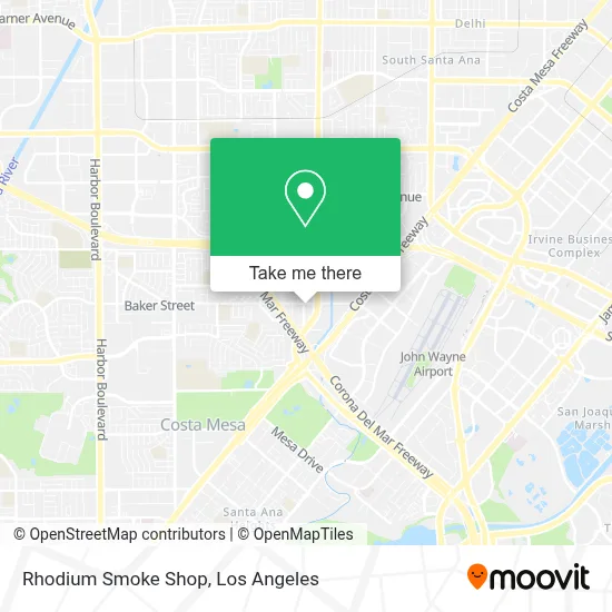 Rhodium Smoke Shop map