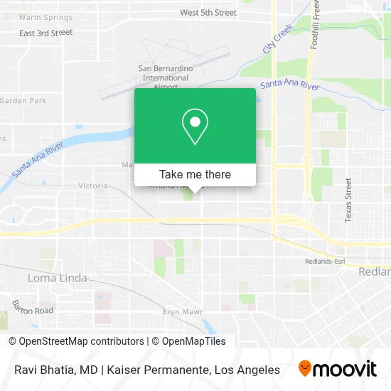 Ravi Bhatia, MD | Kaiser Permanente map