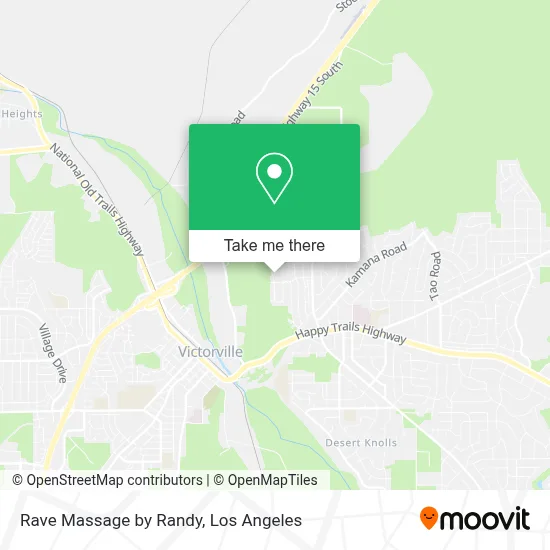 Rave Massage by Randy map
