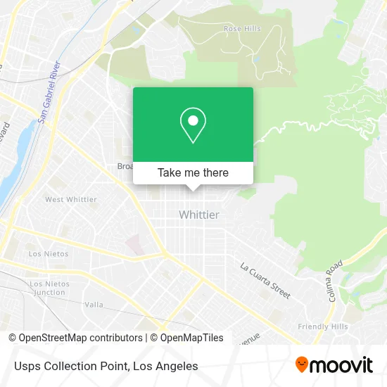 Usps Collection Point map