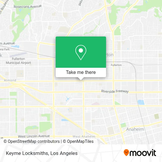 Keyme Locksmiths map
