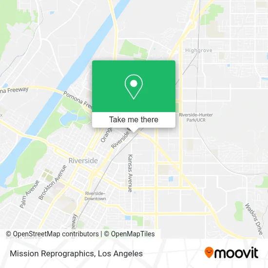 Mission Reprographics map