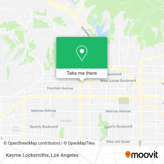 Keyme Locksmiths map