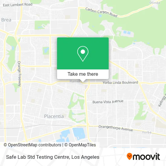 Safe Lab Std Testing Centre map