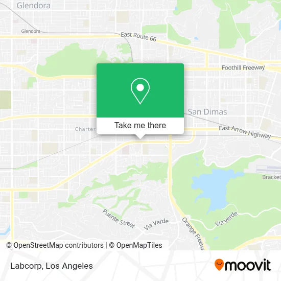 Labcorp map