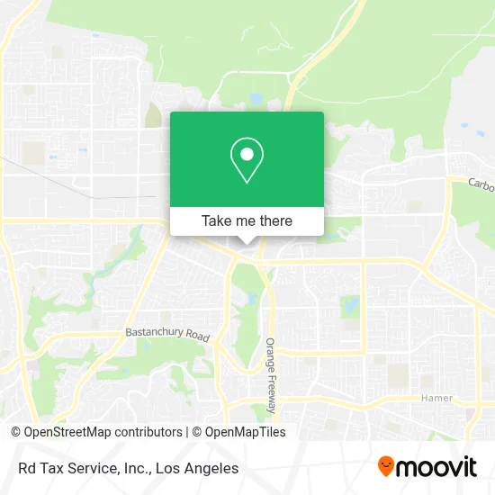 Rd Tax Service, Inc. map