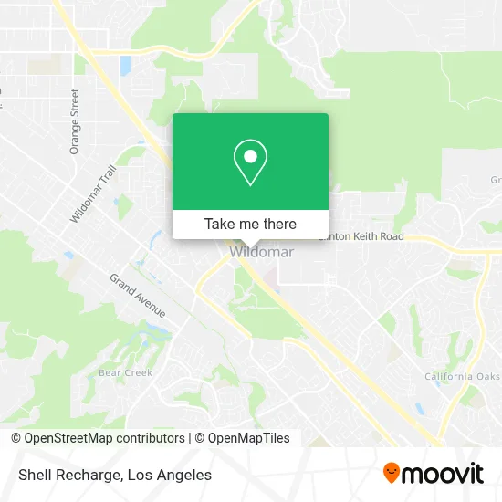 Shell Recharge map