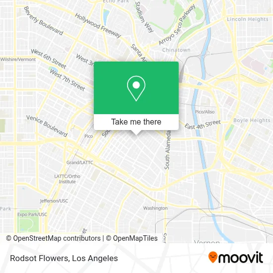 Rodsot Flowers map