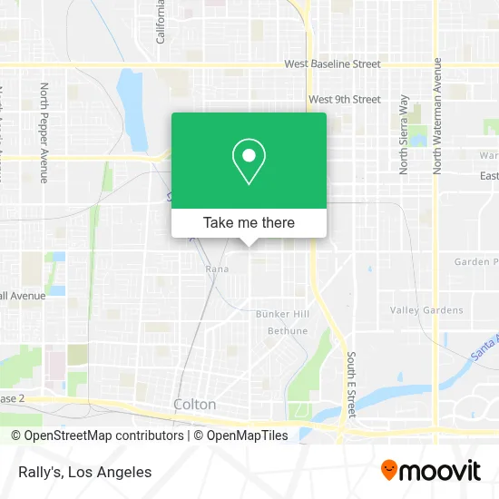 Rally's map