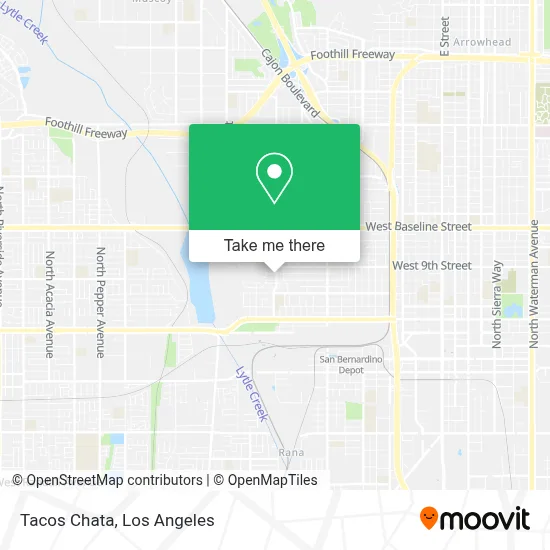 Tacos Chata map