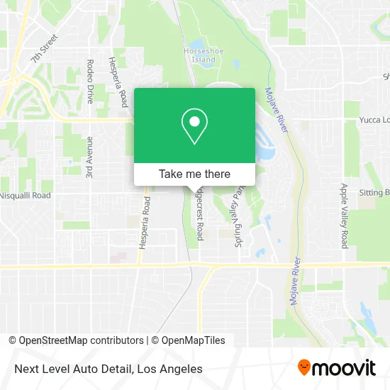Next Level Auto Detail map