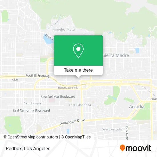 Redbox map
