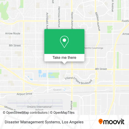 Disaster Management Systems map