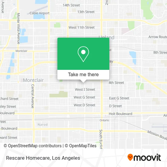 Rescare Homecare map