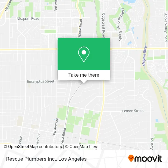 Rescue Plumbers Inc. map