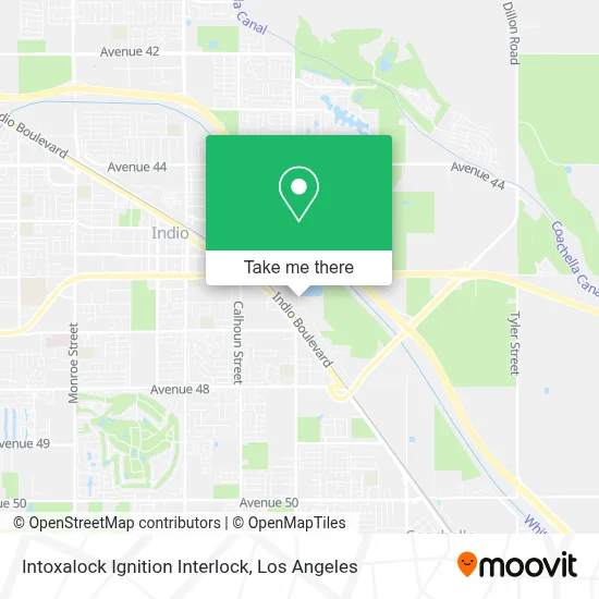 Intoxalock Ignition Interlock map