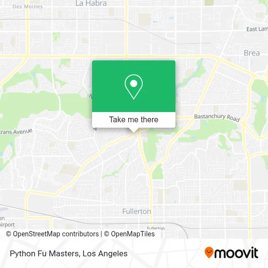 Python Fu Masters map