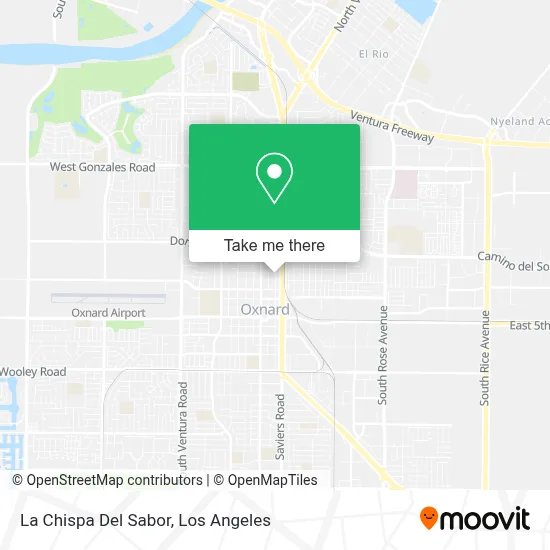 La Chispa Del Sabor map