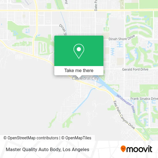 Master Quality Auto Body map