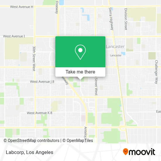 Labcorp map