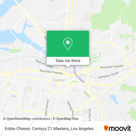 Eddie Chavez- Century 21 Masters map