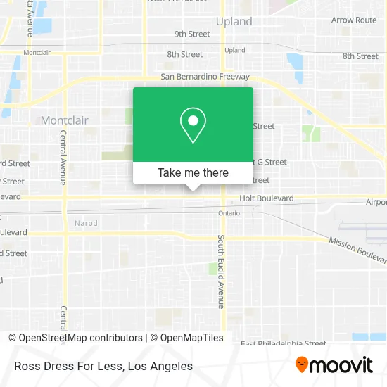 Ross Dress For Less map