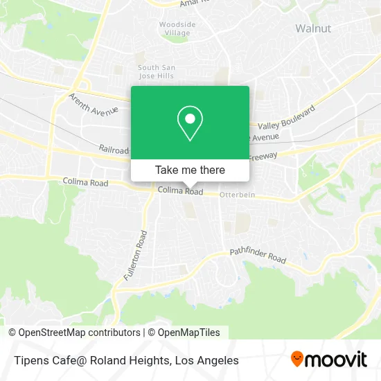 Tipens Cafe@ Roland Heights map
