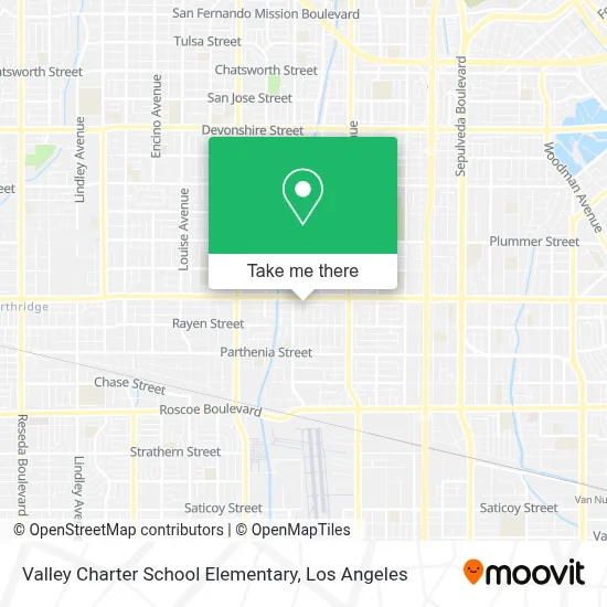 Valley Charter School Elementary map