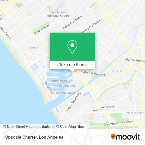 Upscale Charter map