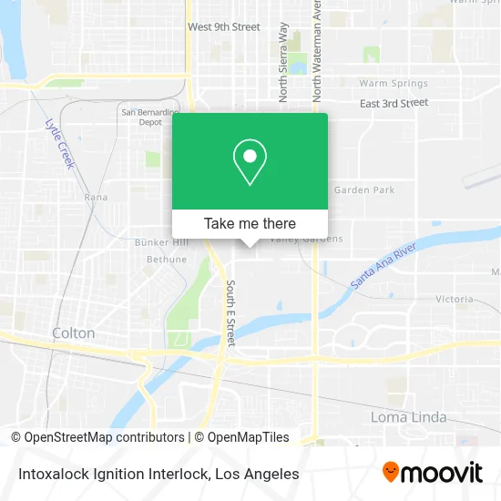 Intoxalock Ignition Interlock map