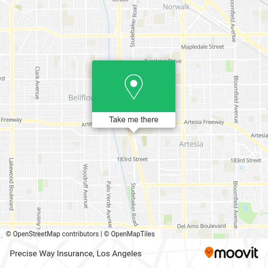 Precise Way Insurance map