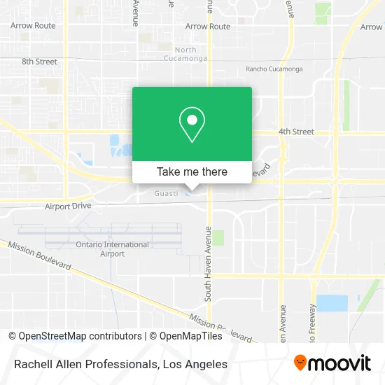 Rachell Allen Professionals map
