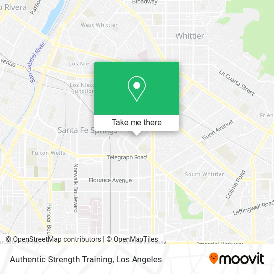 Authentic Strength Training map