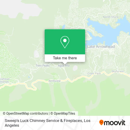 Sweep's Luck Chimney Service & Fireplaces map