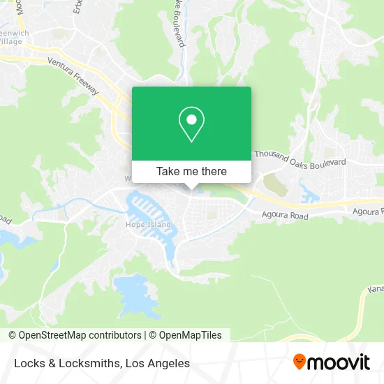 Locks & Locksmiths map