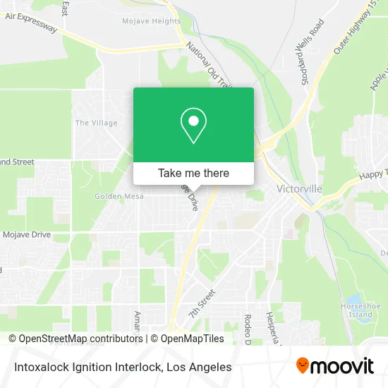 Intoxalock Ignition Interlock map