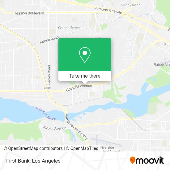 First Bank map