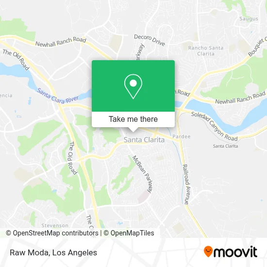 Raw Moda map