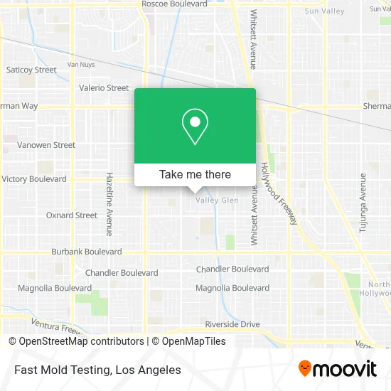 Fast Mold Testing map
