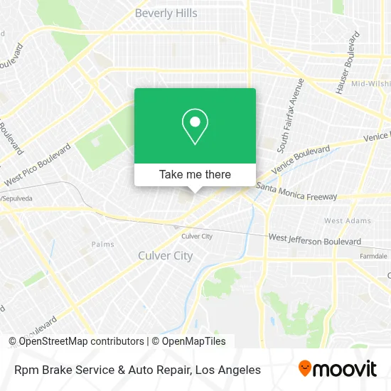 Rpm Brake Service & Auto Repair map