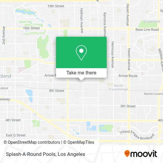Splash-A-Round Pools map