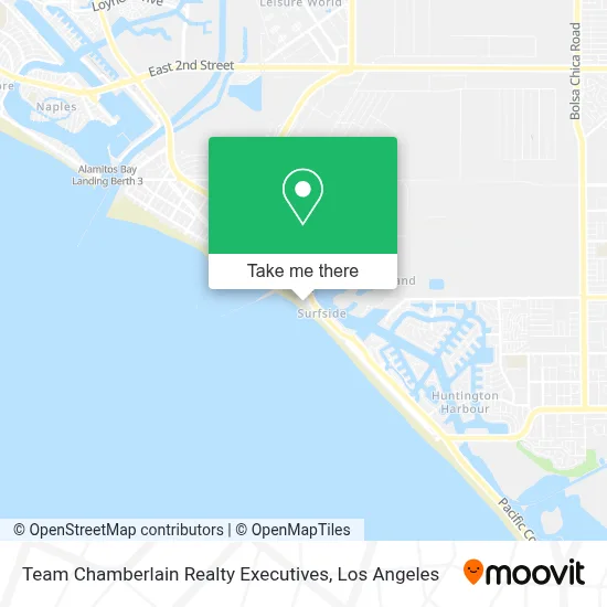 Team Chamberlain Realty Executives map