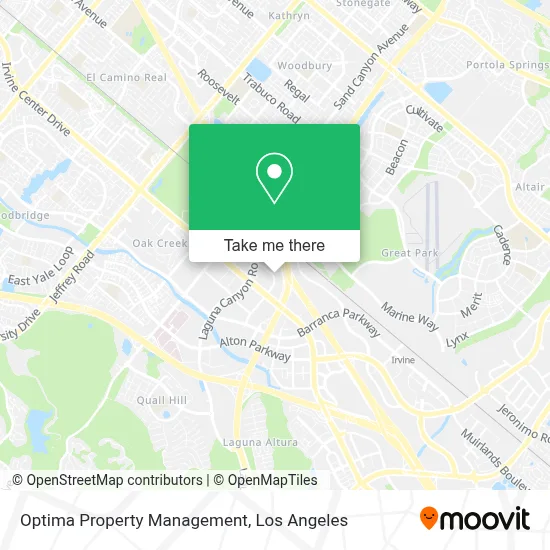 Optima Property Management map