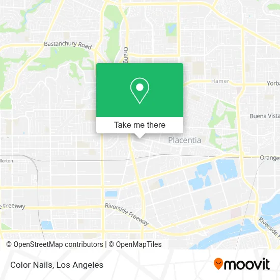 Color Nails map