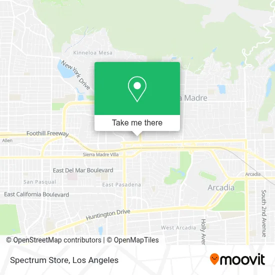 Spectrum Store map